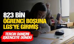 823 bin öğrenci boşuna LGS’ye girmiş