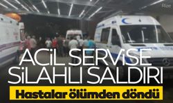 Acil servise silahlı saldırı: 5 yaralı 