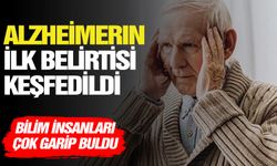 Alzheimerın ilk belirtisi keşfedildi