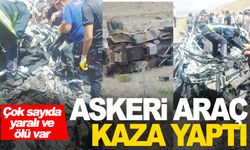 Askeri araç kaza yaptı: Ölü ve yaralı askerler var