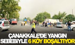 Çanakkale’de orman yangını: Kontrol altına alınamıyor… 6 köy boşaltılıyor!