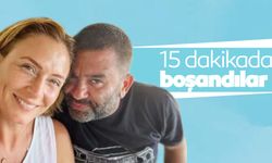 8 yıllık evlilik 15 dakikada bitti