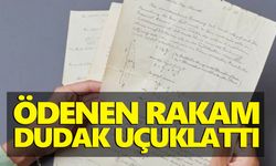 Einstein’ın notlarına rekor fiyat!