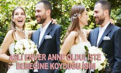 Aslı Enver anne oldu! İşte bebeğine koyduğu isim