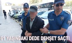 Samsun'da komşularına sinirlenen 81 yaşındaki dede 2 kişiyi yaraladı