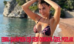 Ebru Şahin’den eşi Cedi Osman’a özel pozlar