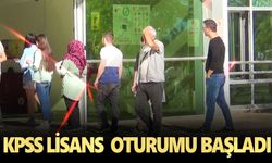 KPSS Lisans Genel Yetenek-Genel Kültür oturumu başladı