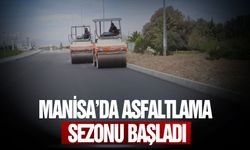 Manisa’da asfaltlama sezonu başladı