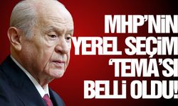 MHP'nin yerel seçim teması belli oldu