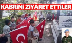 Öğrenciler Manisalı şehidi unutmadı