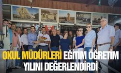 Okul müdürleri eğitim öğretim yılını değerlendirdi