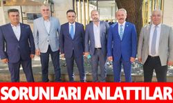 AK Partili Baybatur şoför esnafını ağırladı