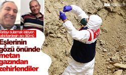 Tarlayı sulamak isteyen abi kardeş metan gazından zehirlenip öldü