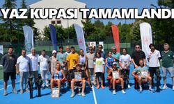 Demirci Akıncıları Büyükler Tenis Yaz Kupası tamamlandı