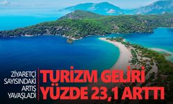 Turizm geliri ikinci çeyrekte yüzde 23,1 arttı