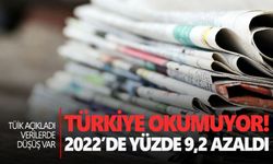 Türkiye okumuyor! 2022’de yüzde 9,2 azaldı