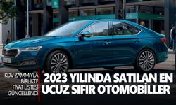 Türkiye'de 2023 yılında satılan en ucuz sıfır otomobiller