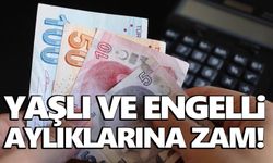 Yaşlı ve engelli aylıklarına zam!