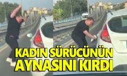 İzmir trafiğinde maganda dehşeti!