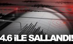 O ilde korkutan deprem! 4.6 ile sallandı!