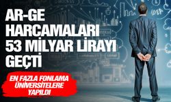 AR-GE harcamaları 53 milyar lirayı geçti