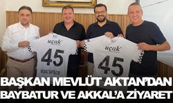 Başkan Aktan’dan Baybatur ve Akkal’a ziyaret