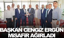 Başkan Ergün TÜRKAV’ı ağırladı