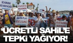 Çeşme’de ‘Ücretli sahil’e tepki yağıyor!