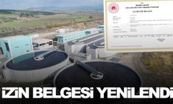 Çevreci tesisin ‘İzin Belgesi’ yenilendi