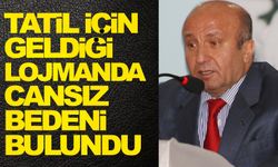 Eski bakan TBMM lojmanlarında ölü bulundu!