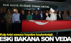 Havuzda hayatını kaybeden eski bakan toprağa verildi