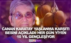 Canan Karatay yaşlanma karşıtı besini açıkladı: Her gün yiyen 10 yıl gençleşiyor