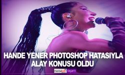 Hande Yener sahne fotoğrafına Photoshop yaptı: Sosyal medyanın diline düştü