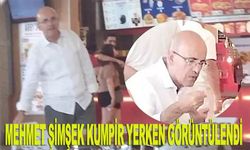 Mehmet Şimşek kumpir yerken görüntülendi