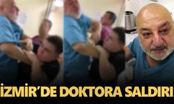 İzmir’de doktora saldırı kamerada