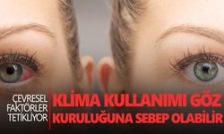 Klima kullanımı göz kuruluğuna sebep olabilir