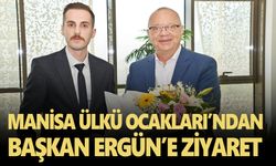 Manisa Ülkü Ocakları’ndan Başkan Ergün’e ziyaret