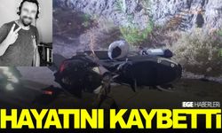 Otomobilin çarptığı motosiklet sürücüsü can verdi