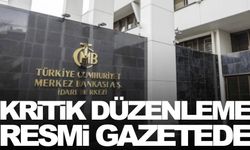 Resmi Gazetede yayımlandı… Düzenlemeye gidildi