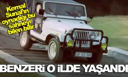 Yolu şaşıran sürücü merdivenlerden indi