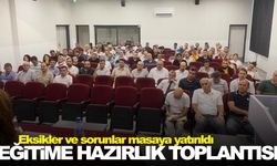 Yunusemre’de ‘Eğitime hazırlık’ toplantısı