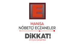 Manisa ve ilçelerinde nöbetçi eczaneler | Manisa Nöbetçi Eczaneler 20 Eylül Çarşamba 2023