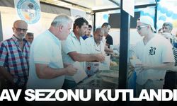 Av sezonu balık ekmek şenliği ile kutlandı