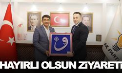 Başkan Çelik'ten AK Partili başkana ziyaret