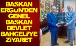 Başkan Ergün, MHP lideri Bahçeli’yi ziyaret etti