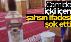 Camide alkol kullanıp sosyal medyada paylaşmıştı