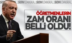 Cumhurbaşkanı Erdoğan açıkladı... Ücretli öğretmenlere yüzde 25 zam!