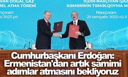 Cumhurbaşkanı Erdoğan'dan Ermenistan'a mesaj