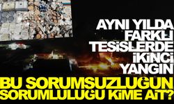 Daha bir ay önce uyarı gelmişti… O tesis dün gece yandı!