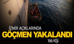 Dikili’de 25 göçmen kurtarıldı